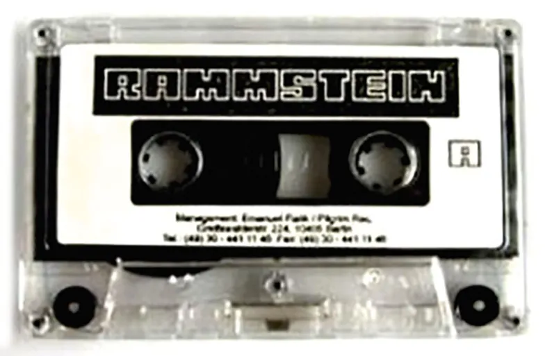 Pierwsza kaseta zespołu Rammstein, 1994 r. / RAMMSTEIN.DE