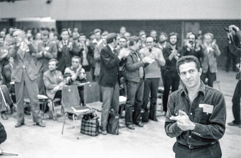 Na zjeździe Solidarności, 1981 r.