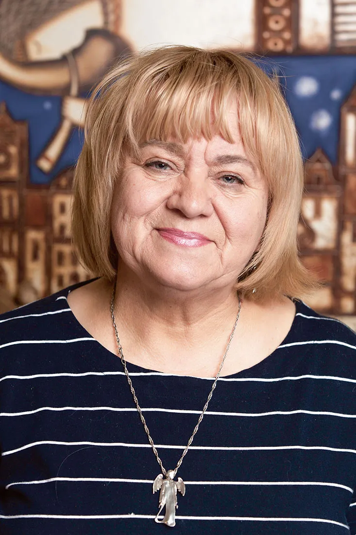 Janina Mirończuk z Fundacji Światło Janina Mirończuk z Fundacji Światło