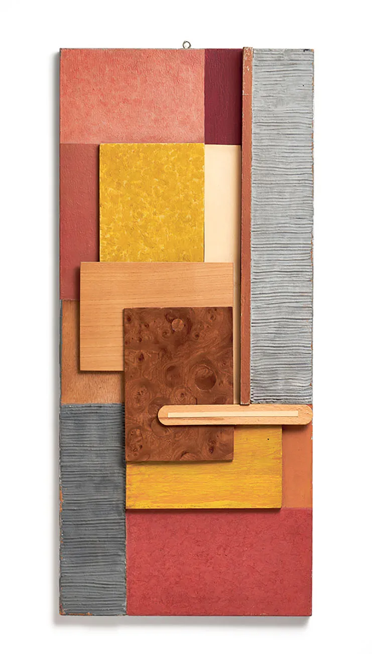 Franz Ehrlich, Relief, ćwiczenia w pracowni László Moholy-Nagya, ok. 1927 r.