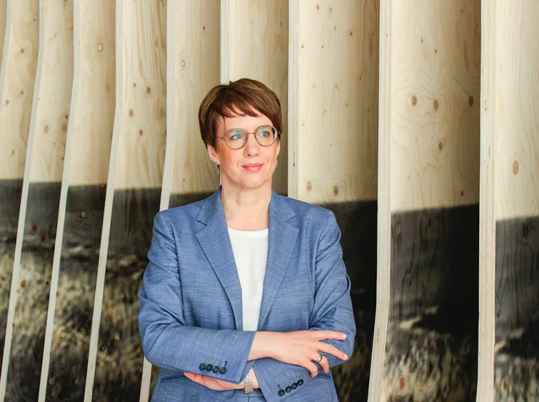 Gundula Bavendamm, dyrektorka Centrum Dokumentacji Ucieczka, Wypędzenie, Pojednanie. Berlin, czerwiec 2021 r. ŁUKASZ GRAJEWSKI