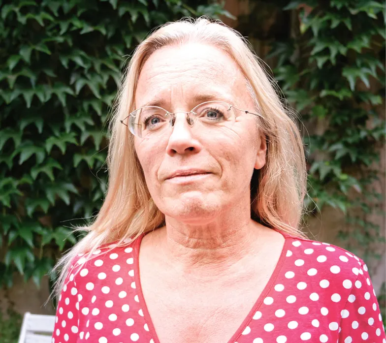 SUSANNE DAGEN, WŁAŚCICIELKA KSIĘGARNI W DREŹNIE / FOT. GRZEGORZ SZYMANOWSKI