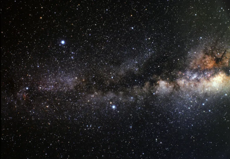 Droga Mleczna / fot. A. Fujii / NASA