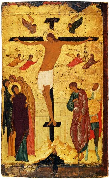Dionizy, Ikona ukrzyżowania, XV w. / domena publiczna Dionizy, Ikona ukrzyżowania