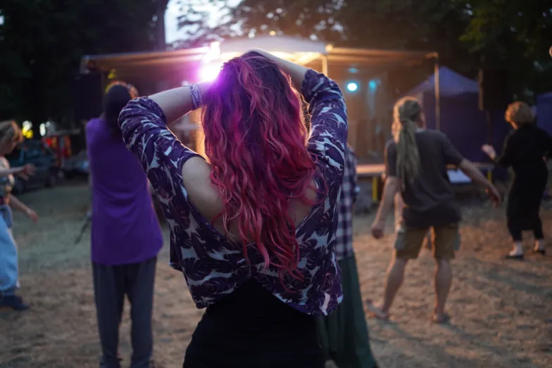 Slot Art Festival, Lubiąż niedaleko Wrocławia, lipiec 2019 r. / FOT. GRAŻYNA MAKARA Slot Art Festival, Lubiąż niedaleko Wrocławia, lipiec 2019 r. / FOT. GRAŻYNA MAKARA