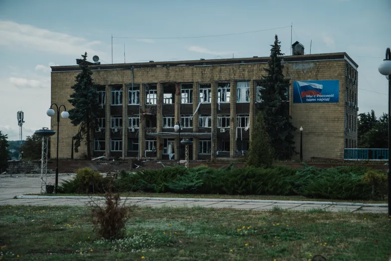 Kupiańsk, wrzesień 2022 r. / FOT. PAWEŁ PIENIĄŻEK