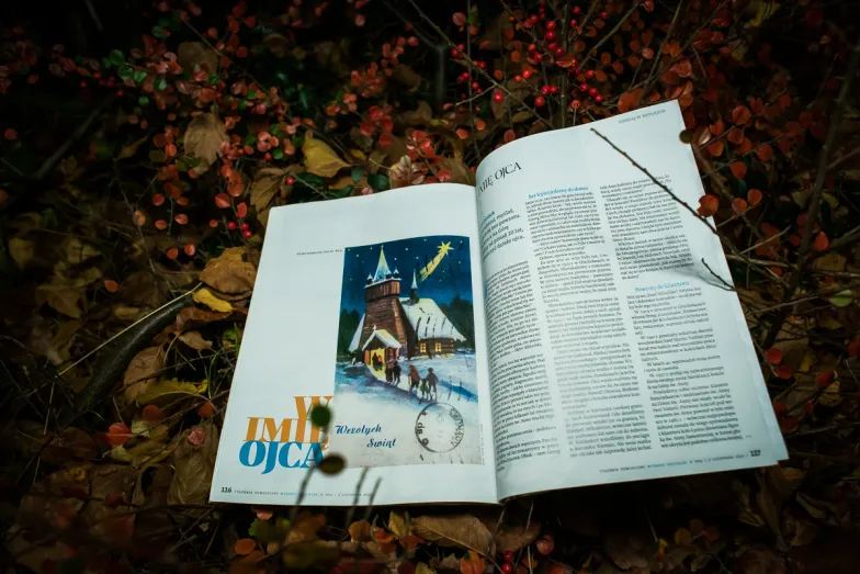 Dzisiaj w Betlejem - wydanie specjalne, rozkładówka. Fot. Agnieszka Cynarska-Taran