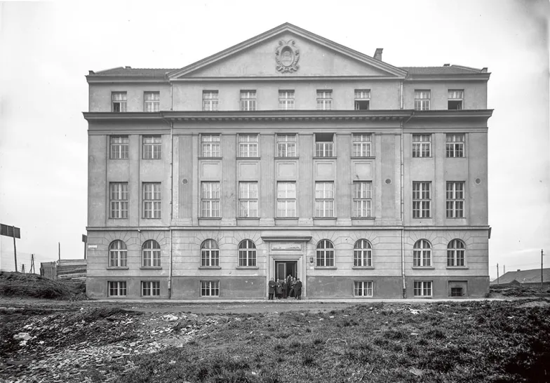 Dawny Żydowski Dom Akademicki w Krakowie, gdzie podczas okupacji mieścił się niemiecki dom publiczny, zdjęcie z 1928 r. / NAC