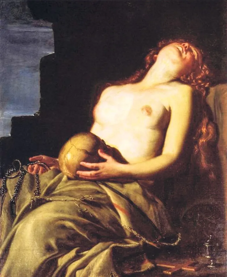 Guido Cagnacci „Pokutująca Magdalena”, XVII w., Galleria Nazionale d’Arte Antica, Rzym / DOMENA PUBLICZNA Guido Cagnacci „Pokutująca Magdalena”, XVII w., Galleria Nazionale d’Arte Antica, Rzym / DOMENA PUBLICZNA