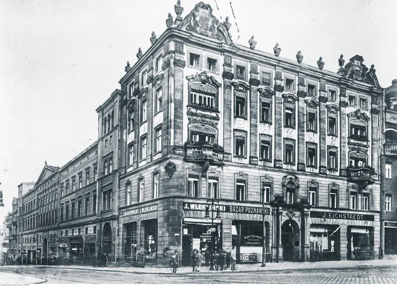 Hotel Bazar w Poznaniu, lata 20. XX wieku. / NAC