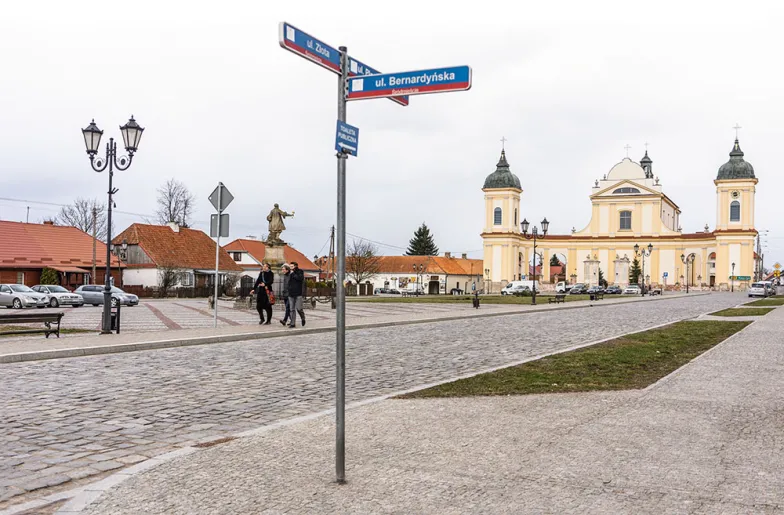 Rynek w Tykocinie, wiosna 2019 r. / FOT. GRAŻYNA MAKARA Rynek w Tykocinie, wiosna 2019 r. / FOT. GRAŻYNA MAKARA