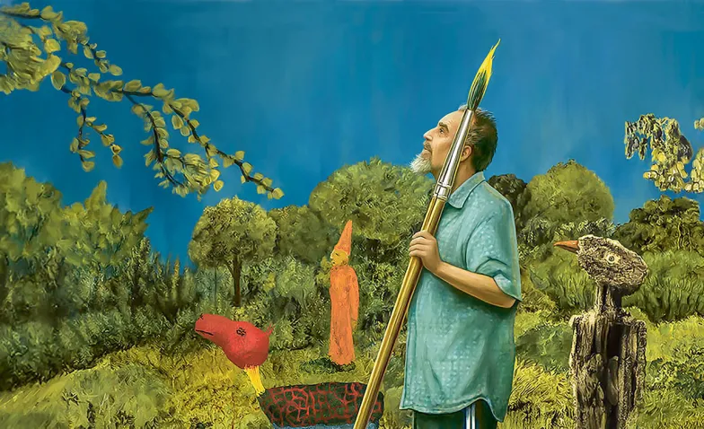 John Lurie w serialu „Malowanie z Johnem”, 2021 r. / HBO / MATERIAŁY PRASOWE