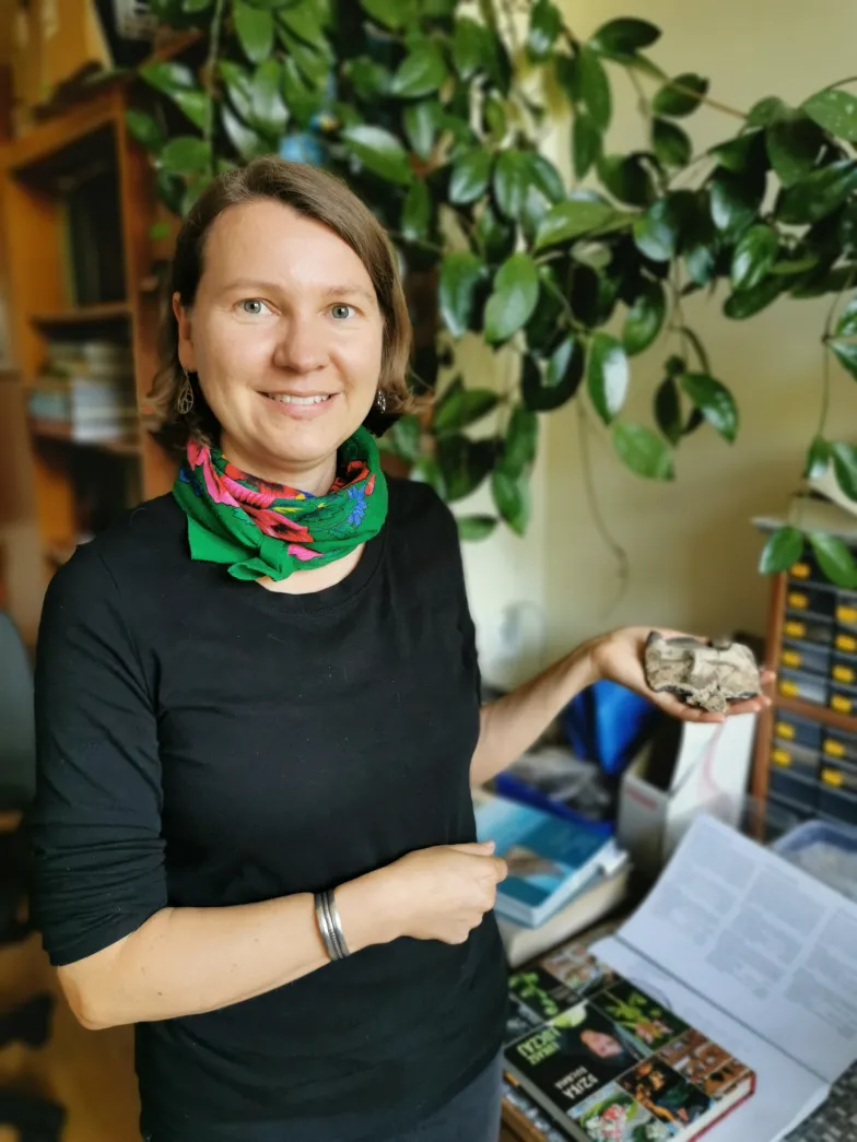 Dr Magdalena Moskal-del Hoyo, Instytut Botaniki PAN, Kraków, wrzesień 2020 r. / fot. Michał Kuźmiński dla TP Dr Magdalena Moskal-del Hoyo, Instytut Botaniki PAN, Kraków, wrzesień 2020 r. / fot. Michał Kuźmiński dla TP