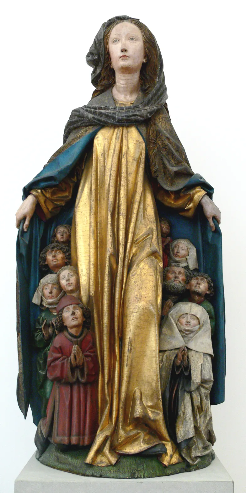 Michael Erhart, Madonna z Ravensburga, 1480, Bode-Museum, Berlin, Fot. Wikimedia Commons