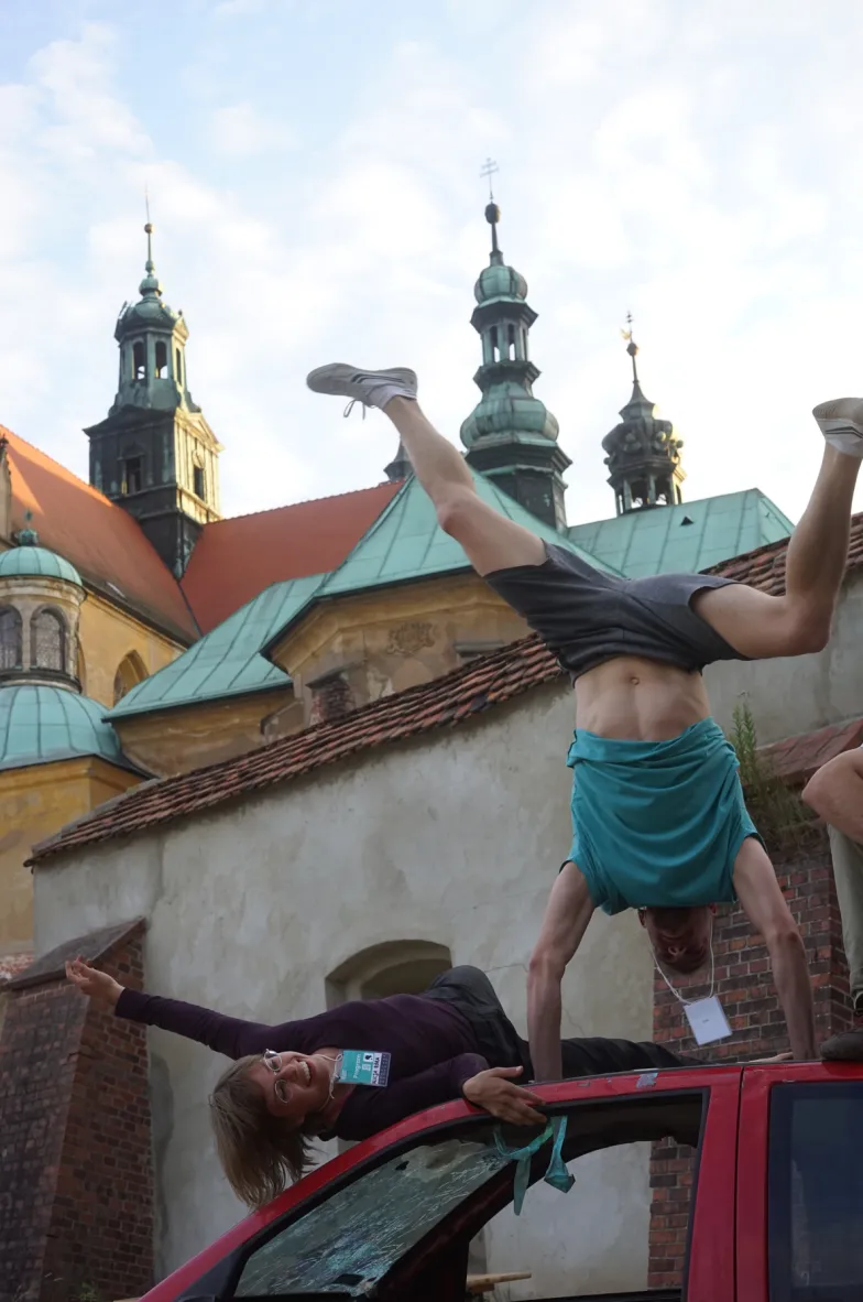 Slot Art Festival, Lubiąż niedaleko Wrocławia, lipiec 2019 r. / Fot. Katarzyna Mirczak Slot Art Festival, Lubiąż niedaleko Wrocławia, lipiec 2019 r. / Fot. Katarzyna Mirczak