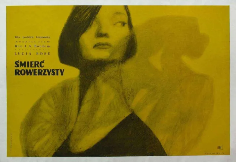 Plakat filmu "Śmierć rowerzysty" / MATERIAŁY PRASOWE