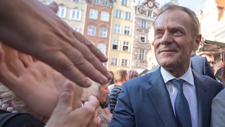 Donald Tusk / fot. Andrzej Iwańczuk / REPORTER
