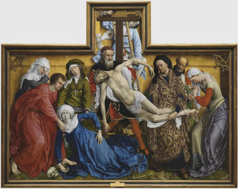 Rogier van der Weyden, Zdjęcie z krzyża, ok. 1435, Prado, Madryt / źródło: Wikimedia Commons