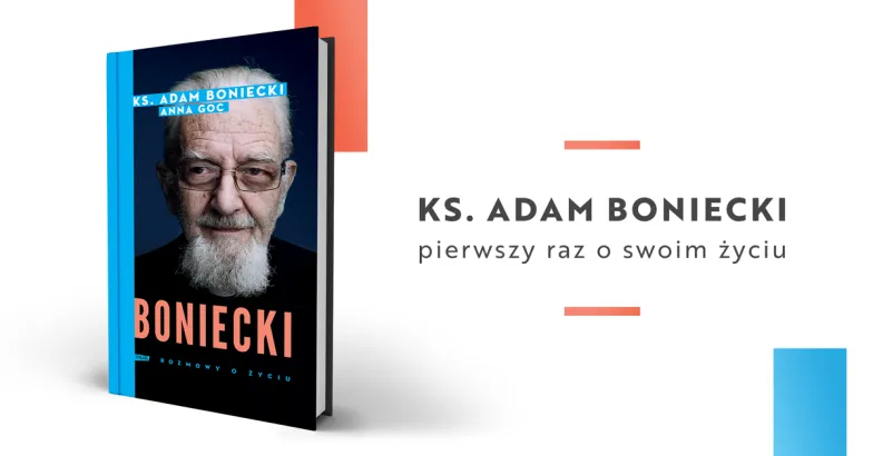 Boniecki. Rozmowy o życiu - materiały reklamowe wydawnictwa Znak Boniecki. Rozmowy o życiu - materiały reklamowe wydawnictwa Znak